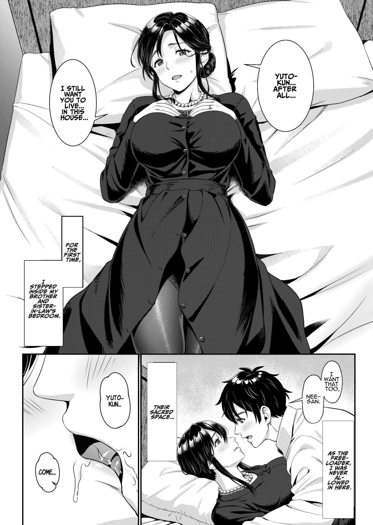 Hentai Manga Comic-Debaucherous Days With My Widowed Sister-in-law-Read-23